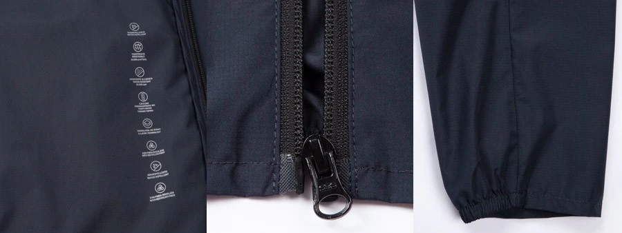 mens windbreaker detail mens windbreaker detail